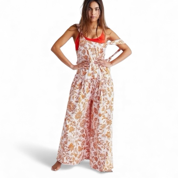 Intimately Free People Drop That Onesie Floral Jumpsuit - Picture 1 of 5
